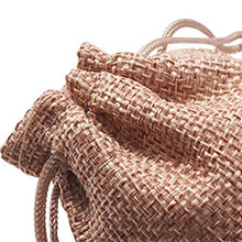 Сумки Drawstring мешковины пакуя