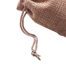 Сумки Drawstring мешковины пакуя