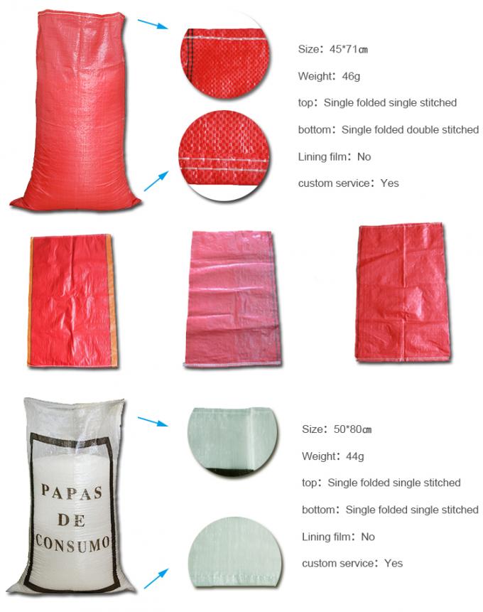 Хозяйственная сумка pp фабрики Китая сплетенная пластиковой упаковкой красочная экспортированная к цене Африки самой лучшей