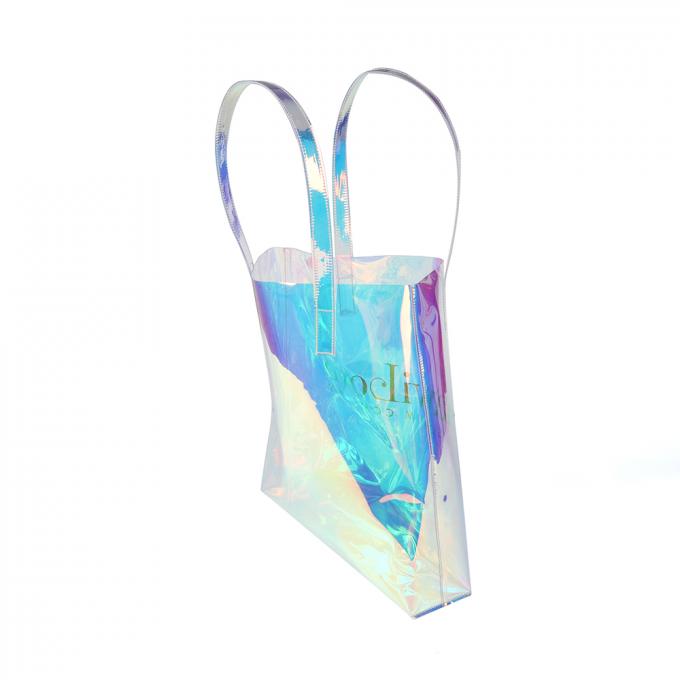 2020 моды сумки pvc лазера сумки сумок женщин хозяйственных сумок tote голографической прозрачных для дам