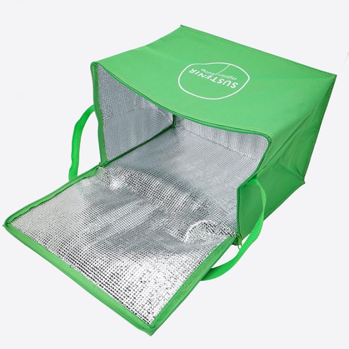 Сверхмощная горячая сумка доставки еды держит сумку охладителя еды теплую изолированную термальную