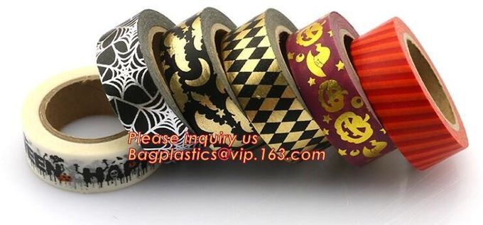 Подарок ремесла Сакуры Diy Scrapbooking ярлыка ленты Labelhhh сусального золота маскируя декоративный