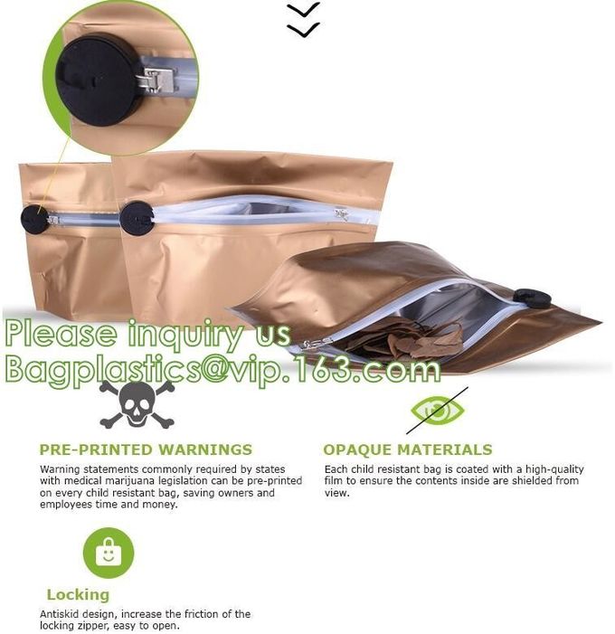 шутки mylar пластикового печенья молнии доказательства запаха childproof вверх по подгонянной сумке peva runtz детей молнии устойчивой воздухонепроницаемой