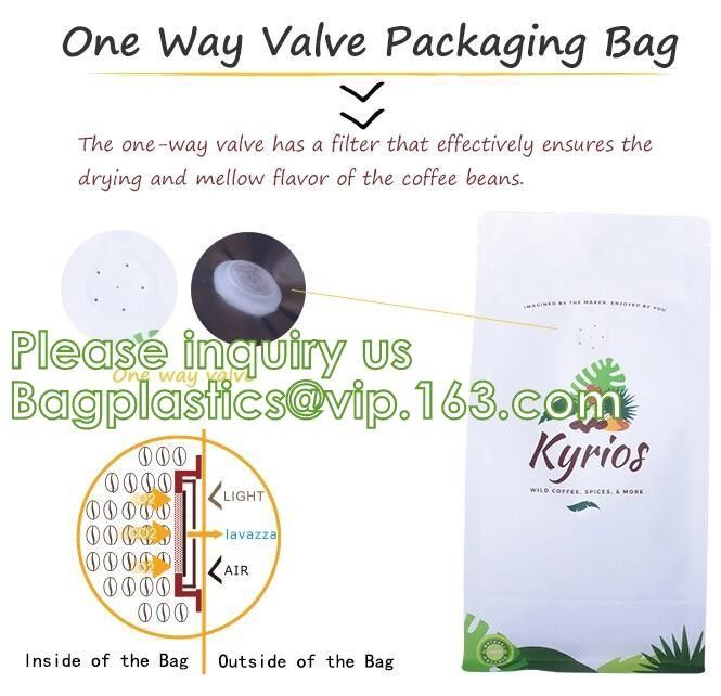 Красный цвет пакетика чая кофе Eco Recyclable многоразовый Resealable Doypack стоит вверх мешок с клапаном и шоколадом k, картошкой