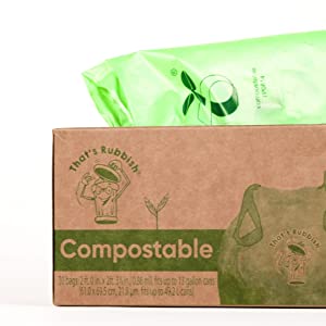 biodegradable сумок отброса погани зеленое compostable