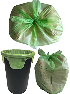 сумки компоста, высокорослые мешки для мусора кухни, biodegradable, compostable, drawstring, щитки связи, отброс