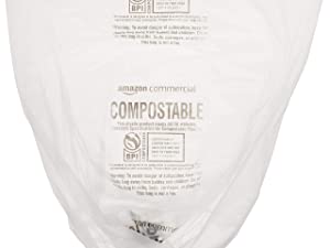 Сумки отброса 100% Biodegradable Compostable пластиковые, отброс 100% Biodegradable черный пластиковый кладут в мешки/экологический компост 2