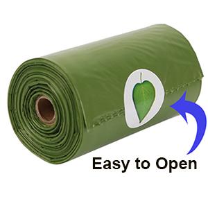 Biodegradable сумки кормы собаки | Сумки отхода любимца с зажимом распределителя и поводка для Doggy, дружественного к Эко избавления r доказательства утечки 6