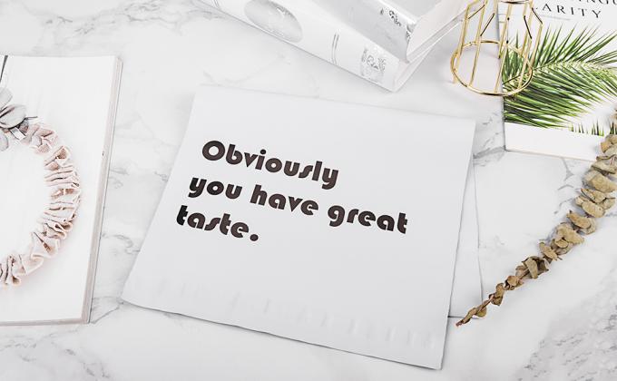 Пересылать конверты, грузя сумки для одежды, доставки ручки кладет 3 конверта в мешки почтовой отправки прилипателя собственной личности Mil милых толстых 0