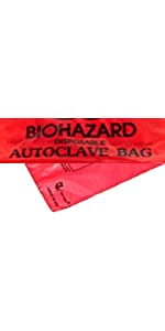 настольные сумки biohazard, autoclavable сумки