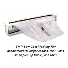 5 в 1 покрывать полиэтилена автоматической чистой полиэтиленовой пленки листа падения пластмассы Hdpe наборов прочный/фильм маскирует автомобиль от краски 2