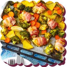 Листы пергаментной бумаги пергаментной бумаги силикона Precut для печь бумаги для печь, варить, жарить, Fryer воздуха и Ste 3