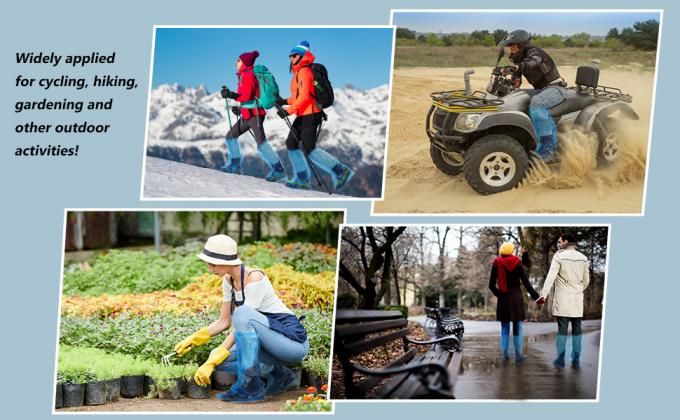 Дополнительные толстые устранимые крышки ботинка & ботинка | Прочные & водостойкие добычи | Анти--выскальзывание | Один размер приспосабливает больше всего 21