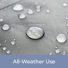 ГРУЗЫ ПОКРЫВАЮТ брезент холст для крыши, на открытом воздухе, патио ХОЛСТА & ПОСТАВКИ. Дождь или Солнце (реверзибельный, серебряный и черный) 1