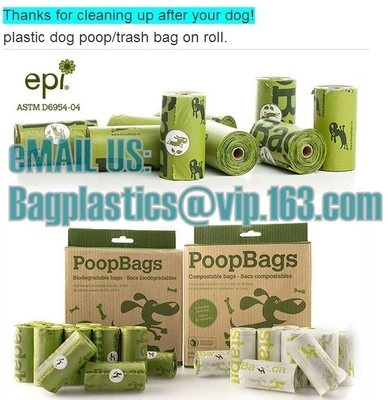 En13432 аттестовало compostable сумку на крене, несущей жилета 100% хозяйственной сумке Compostable пластиковой Biodegradable с EN13432