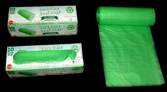 сумка отброса домочадца compostable био degradable пластиковая, продуктовая сумка сумки белья 100% Compostable изготовленная на заказ