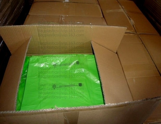 сумка отброса домочадца compostable био degradable пластиковая, продуктовая сумка сумки белья 100% Compostable изготовленная на заказ