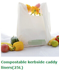 Compostable устранимая biodegradable пластиковая сумка отброса, сумки отброса майцены окружающей среды дружелюбные Compostable