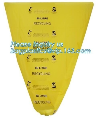 Выдвиженческие устранимые сумки отброса футболки 100% Biodegradable, подгонянный Compostable кукурузный крахмал 100% PLA EPI D2W OXO
