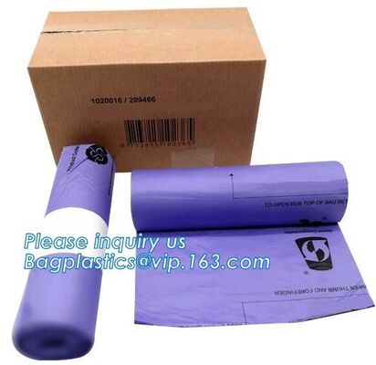 Мешок для мусора повторно используя вкладыши мусорной корзины сумок отброса для сумок кукурузного крахмала автомобиля Bathroom кухни домашнего офиса био, био мешков