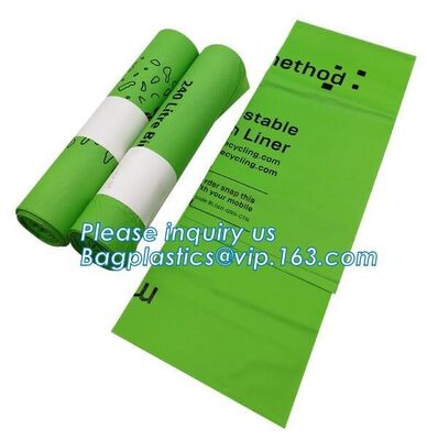 Мешок для мусора повторно используя вкладыши мусорной корзины сумок отброса для сумок кукурузного крахмала автомобиля Bathroom кухни домашнего офиса био, био мешков