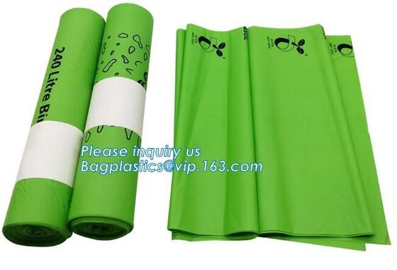 Мешок для мусора повторно используя вкладыши мусорной корзины сумок отброса для сумок кукурузного крахмала автомобиля Bathroom кухни домашнего офиса био, био мешков