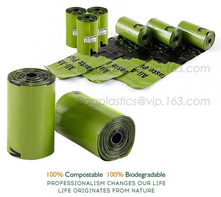 Подгонянные упаковывая сумки кормы собаки HDPE+D2W Biodegradable, unscented изготовленная на заказ сумка кормы собаки с меткой частного назначения