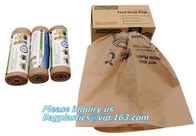 Compostable пластиковая сумка футболки покупок сумки ручки жилета, сумки пищевых отходов Biodegradable eco майцены дружелюбные
