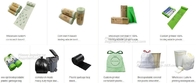 Compostable пластиковая сумка футболки покупок сумки ручки жилета, сумки пищевых отходов Biodegradable eco майцены дружелюбные
