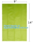 Подгонянная Biodegradable Compostable сумка отброса Drawstring, Compostable сумки отброса на крене с Drawstring, лентой притяжки