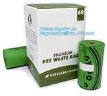 Сумки кормы собаки майцены 100% Compostable Biodegradable, распределитель с повторно используют сумку отхода/Compostable сумки отхода собаки