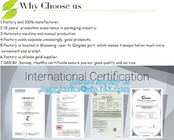 Сумки синглета изготовителя 100% Китая Biodegradable с сертификатами дома ASTM D6400 компоста ОК EN13432 BPI, БИО, ECO