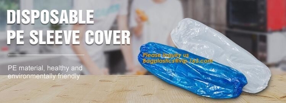 Устранимое пластиковое прозрачное oversleeve крышки LDPE/HDPE рукава PE, рукав крышки камеры устранимой больницы PE хирургический