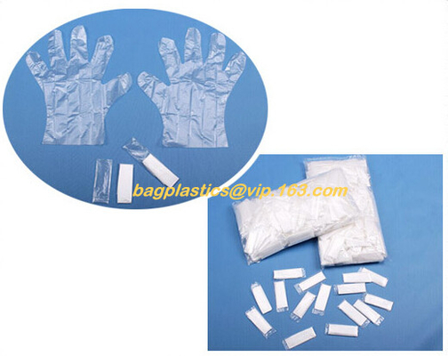 biodegradable compostable устранимые пластиковые перчатки handlng еды pe, pac, перчатки iDisposable прозрачного PE HDPE пластиковые