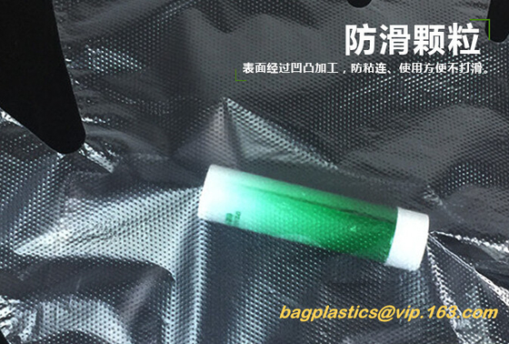 biodegradable compostable устранимые пластиковые перчатки handlng еды pe, pac, перчатки iDisposable прозрачного PE HDPE пластиковые