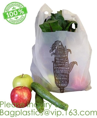 Таможня кухни пластиковая напечатала 13 мешка для мусора Drawstring золота 55 галлона мешка для мусора ECO FRINEDLY Compostable Biodegradable