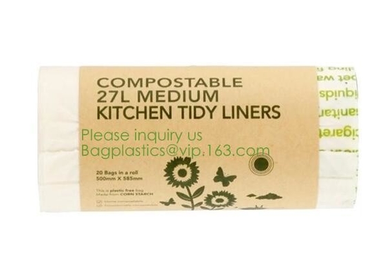 СУМКИ PLA PBAT сумок майцены Biodegradable Compostable БИО, БИО МЕШКИ, регулируют сподручные сумки, мешки синглета, несущую жилета