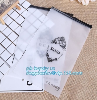 Одежда Одежда Одежда Пакет Слайдер Zip Bag, Zipper Lock Packaging Bags With Slider Zipper Packaging Bag