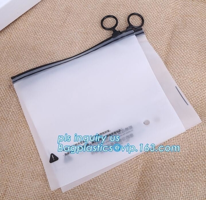 Одежда Одежда Одежда Пакет Слайдер Zip Bag, Zipper Lock Packaging Bags With Slider Zipper Packaging Bag