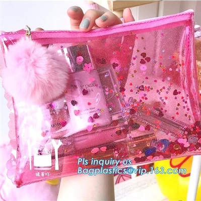 Косметическая сумка/макияж/гигиеническая косметикаа/Washbag застежка-молнии, сумка перемещения сумки мытья макияжа полиэстера косметическая с 2 слайдерами застегивают на молнию