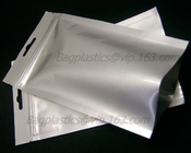 Засоритель медицины алюминиевой фольги осеменяет упаковывая сумку с замком застежка-молнии, стойкой барьера вверх по мешку f реторты сумки пластиковой упаковки еды