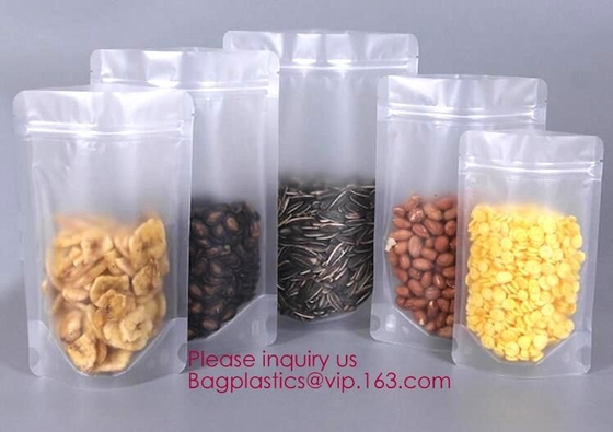 Biodegradable стойка вверх по gusset стороны сумки молнии фольги кладет bagplas в мешки bagease мешка дна k квадратного блока плоские упаковывая