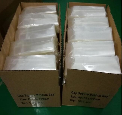 biodegradable изготовленные на заказ печатая квадрата pe bopp pp opp собственной личности полиэтиленовые пакеты упаковки слипчивого нижние ясные, полипропилен виолончели