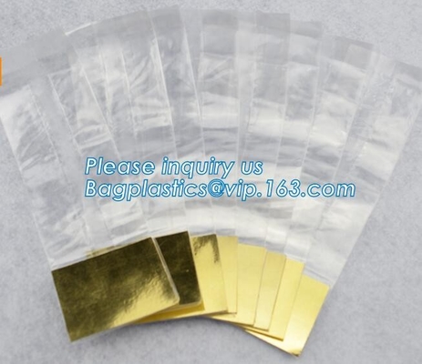 Polybag gusset стороны фабрики bagease сумки виолончели gusset стороны сумки bopp оптового ясного пластиковое квадратное плоское нижнее bagplastic