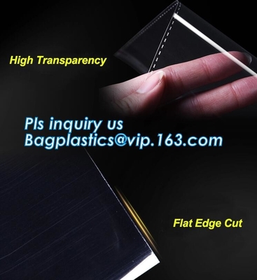 Сумки пластикового целлофана CPP/PET упаковывая для одежд, Biodegradable bagplasti bagease сумок одежды OPP CPP дешевого пластикового