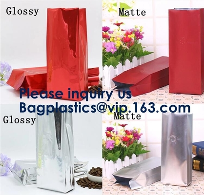 Обычная сумка молнии, сумка молнии файла, невидимая сумка молнии, сумка Bagease Popsicle Gusset фольги закуски печенья упаковывая