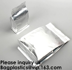 Алюминиевая фольга стоит вверх упаковывая сумки Mylar воздухонепроницаемые мешки молнии пахнут выпускником еды пакета зазубрины разрыва кофе k доказательства