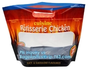 сумки молнии для взятия пакета еды прочь, глубокой микроволны безопасная - замороженные сумки пластиковой упаковки для упаковки жареной курицы