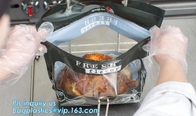 сумка жареной курицы для упаковки еды жаркого горячей, сумок цыпленка хранения еды пластиковых горячих, упаковки мешка еды кладет в мешки с ve