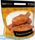 Горячая сумка жареного цыпленка/горячая сумка пластиковой упаковки жаркого для утки, цыпленка, рыбы, ясности жареной курицы упаковывая Microwaveable